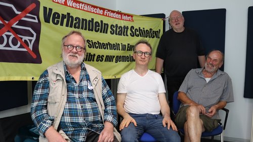 Friedensarbeit in Münster - Westfälische Friedenskonferenz 2023, Ukraine-Krieg, Militarismus