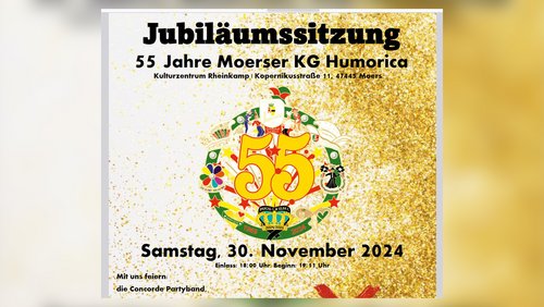 Närrisches Jubiläum - 55 Jahre Karnevalsgesellschaft "Humorica 69" in Moers