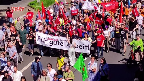 1.-Mai-Demo in Dortmund