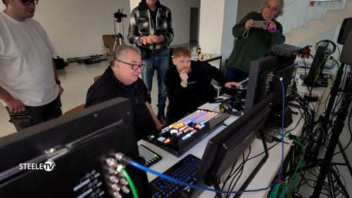 Steele TV: Kulturm, Revierkunst Henrichshütte, "Lass uns reden" - Making-of