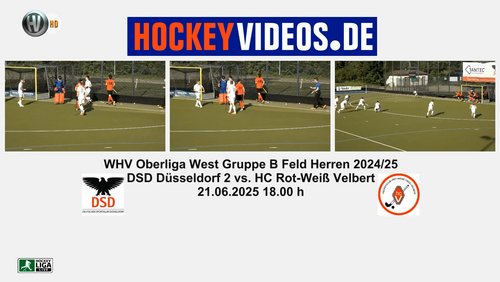 Hockeyvideos Kompakt: DSD Düsseldorf 2 vs HC Rot-Weiß Velbert - Herren