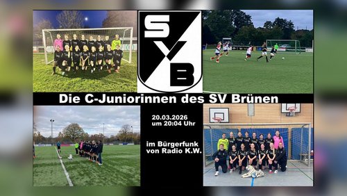 Die C-Juniorinnen des SV Brünen