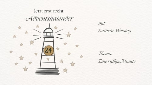 Jetzt erst recht: Adventskalender 2025 - 24. Dezember