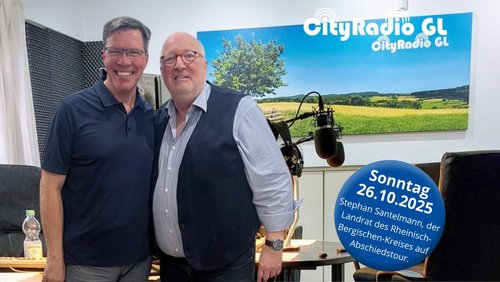 CityRadio GL: Stephan Santelmann, Landrat Rheinisch-Bergischer Kreis