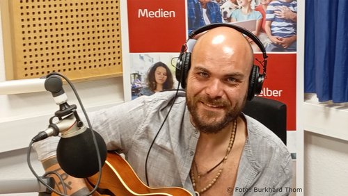 Welle-Rhein-Erft_Soundcheck: Armando Campana, Singer-Songwriter aus Bergheim