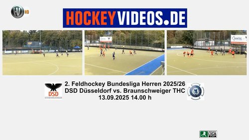 Hockeyvideos Kompakt: DSD Düsseldorf vs Braunschweiger THC - Herren-Hockey