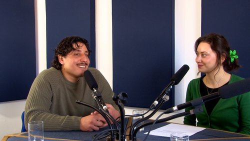 Kenitra Frontsänger Taha Bouzaidi im Radio Kaktus Interview