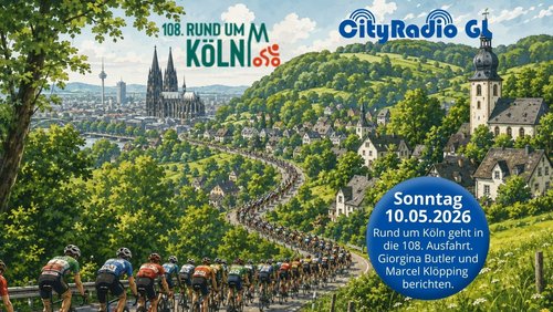 CityRadio GL: Radrennen "Rund um Köln" in Bergisch Gladbach