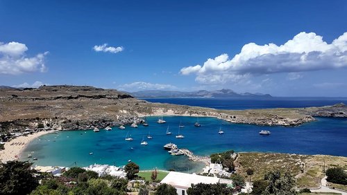 Anna und Olli reisen: Akropolis von Lindos