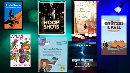 Der LeseWurm: "Aylas Lachen", "Das Antiquariat am alten Friedhof", "Grützes 1. Fall"