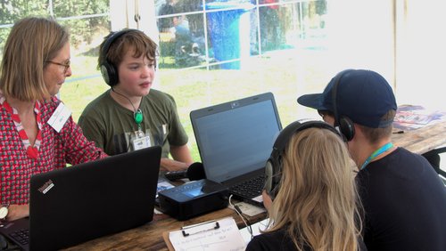 KURUX beim Baumberge Culture Camp in Billerbeck