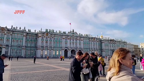 Art-déco-Mode in der Eremitage Sankt Petersburg