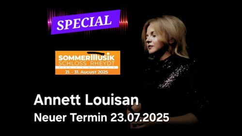 NiersRadio Special: Anett Louisan bei der SommerMusik Schloss Rheydt 2025