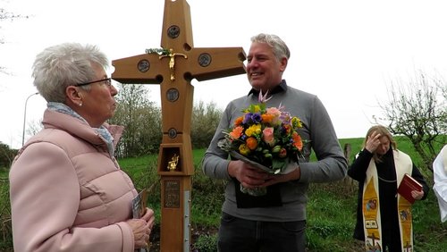 BergTV: Trostkreuz am Erbericher Kirchweg in Odenthal