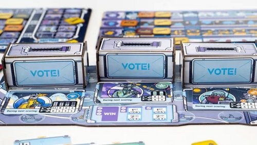 Brettspiel Teddy: Paddy, Massenweise Monster, Wanderzirkus & Merchant of Andromeda