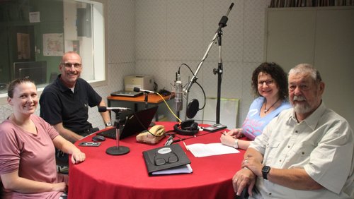 Bürgerhauswelle Erkrath: Kim Sara Doht und Guido Vogt von der Feuerwehr Erkrath