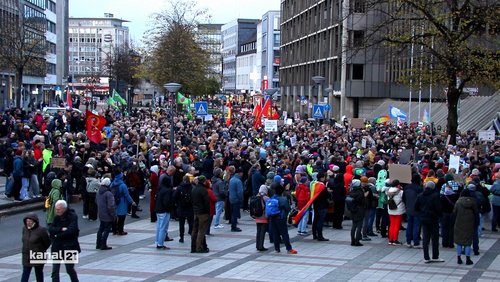 "Wir sind das Stadtbild" - Demo in Bielefeld