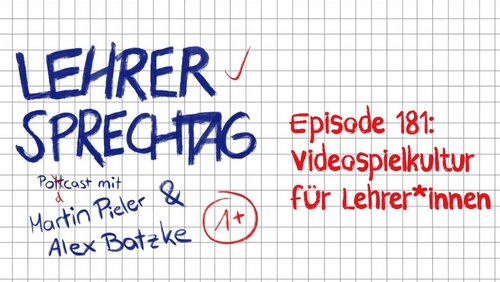 Lehrersprechtag: Videospiel-Fortbildung, Gendergerechte Sprache, "Tatort: Der Pott"