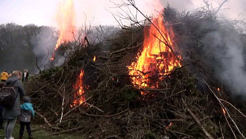 LOKAL TV: Aktionstag "Sauberes Haltern am See" 2024, Osterfeuer, Porzellanmeile