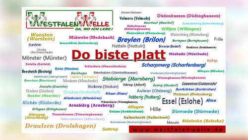 Do biste platt 847: Josef Dahme - Sproke (Sprache)