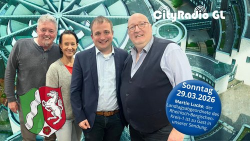 CityRadio GL: Martin Lucke, Landtagsabgeordneter für Bergisch Gladbach und Rösrath