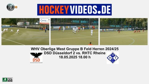 Hockeyvideos Kompakt: DSD Düsseldorf 2 vs RHTC Rheine - Herren-Hockey