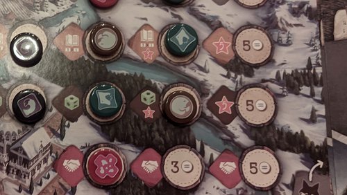 Brettspiel Teddy: Was kam auf den Teddytisch? - The Fox Experiment, Circle the Wagons