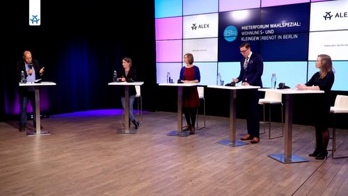 Mieterforum Wahlspezial: Wohnungs- und Kleingewerbenot in Berlin - Gentrifizierung stoppen?