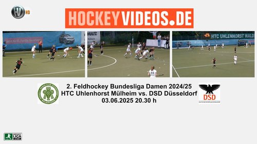 Hockeyvideos Kompakt: HTC Uhlenhorst Mülheim vs DSD Düsseldorf - Damen-Hockey