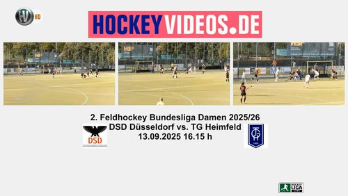 Hockeyvideos Kompakt: DSD Düsseldorf vs TG Heimfeld - Damen-Hockey