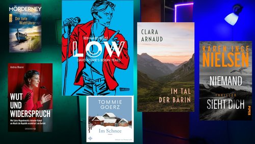 Der LeseWurm: "Low – David Bowie's Berlin Years", Die Grenzland-Reihe, "Mörderney"