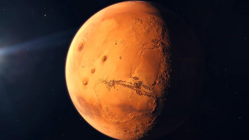 Straße der Infos: Unser Sonnensystem - Mars