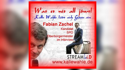 Wat et nit all jöwt: Fabian Zachel, Oberbürgermeisterkandidat für Düsseldorf 2025
