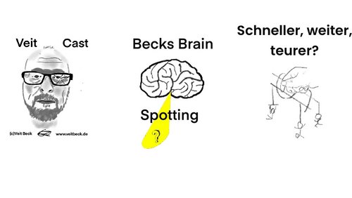 Becks Brain Spotting: Höher, schneller, teurer!