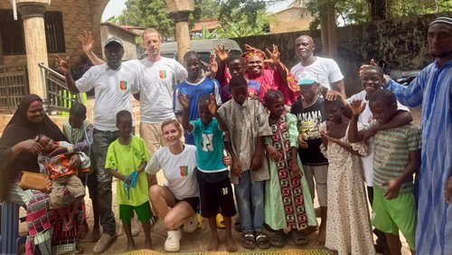 Hilfsprojekte aus dem Münsterland: Besuch vom Förderverein Guinea-Telgte