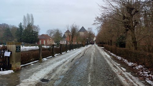 Die Ems-Wall-Promenade in Rheda-Wiedenbrück 