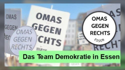 OMAS GEGEN RECHTS Essen: Studie "Institutionen und Rassismus", Bündnis "Team Demokratie" in Essen, Sachbuch "100 Karten über Rechtsextremismus"