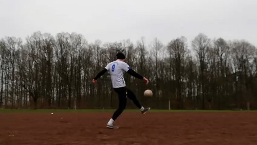 Selbst erlernte Ballkontrolle