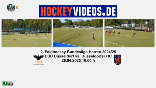 Hockeyvideos Kompakt: DSD Düsseldorf vs Düsseldorfer HC - Herren-Hockey