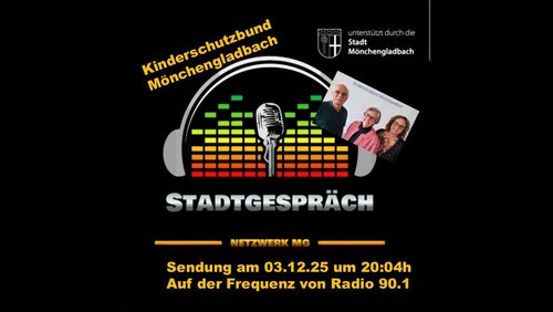 Stadtgespräch: Kinderschutzbund Mönchengladbach