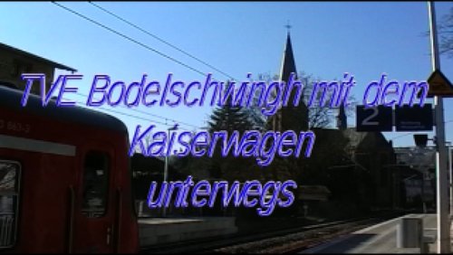 Emschertal Movie Camera: TVE Bodelschwingh mit dem Kaiserwagen unterwegs