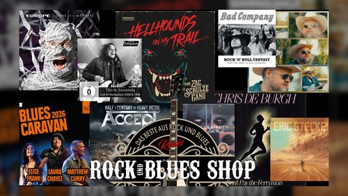 Renés Rock- und Blues-Shop: Neues von der "Zac Schulze Band", Phil Seeboth und Eric Steckel