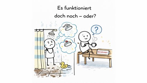 Fugen kratzen: Veränderungen