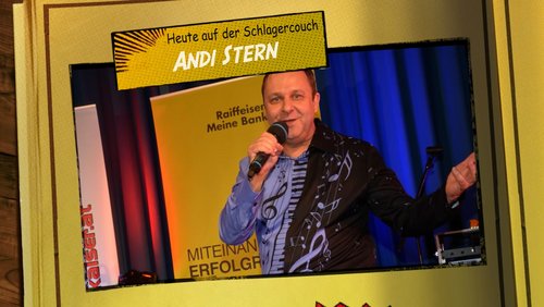 Schlagercouch: Andi Stern, Schlagersänger aus der Schweiz