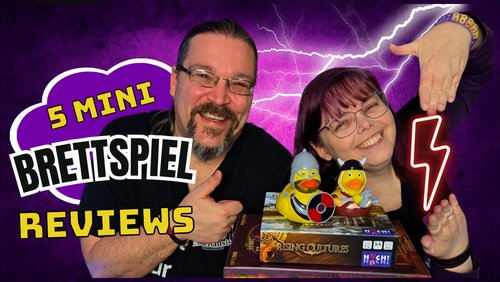 DieHausis: Spiele im Blitzlicht - Fünf kurze Brettspiele