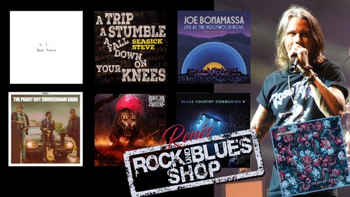 Renés Rock- und Blues-Shop: The Paddy Boy Zimmermann Band, Seasick Steve, Deep Purple