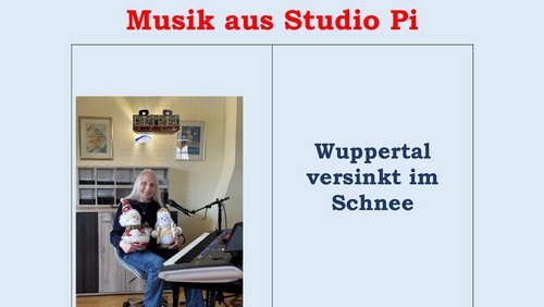 Musik aus Studio Pi - Wuppertal versinkt im Schnee