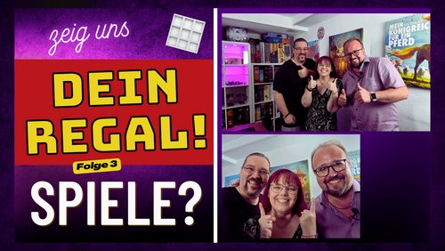 DieHausis unterwegs: Was hat ein Brettspiel-Autor im Regal? - DEIN REGAL mit Moritz Schuster 
