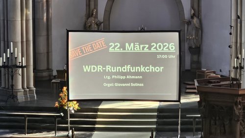 Schaufenster Niederrhein: Orgelmusik in Viersen-Dülken mit dem WDR-Rundfunkchor 