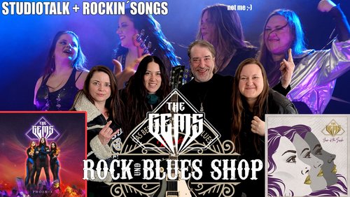 Renés Rock- und Blues-Shop: The Gems zu Gast im Studio